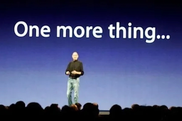 one more thing